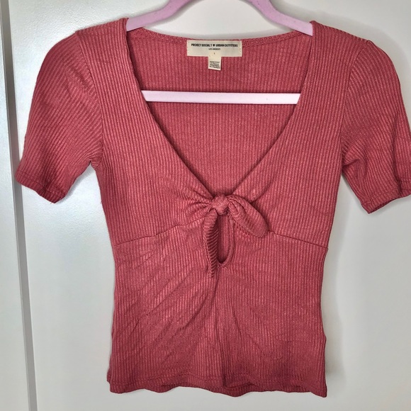 Urban Outfitters Project Social T Sara Tie Front - Picture 2 of 5